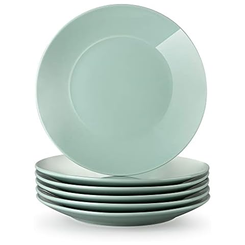 Tafelservice porzellan, LOVECASA SWEET Kuchenteller 6er Set Cover