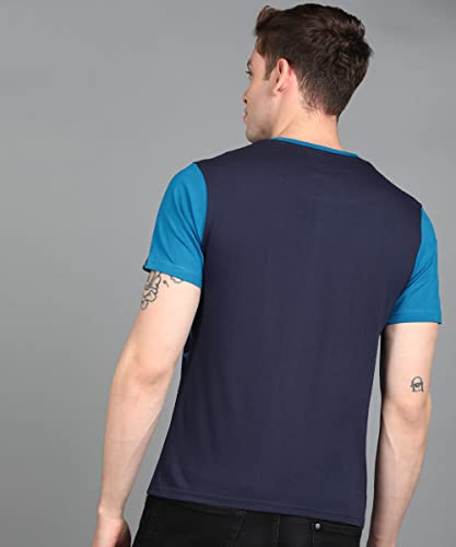 Image of Urbano Fashion Men's Graphic Printed Round Neck Half Sleeve Slim Fit Cotton T-Shirt