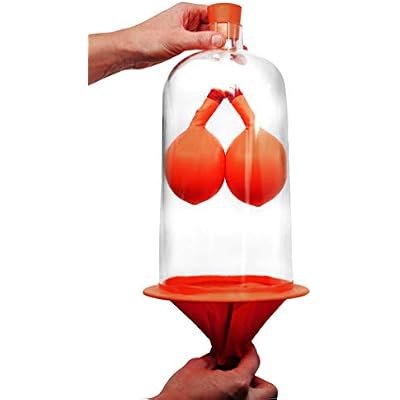 EISCO Lung Function Demonstration Model, 13 Inch - Rubber & Plastic - Shows Lung & Diaphragm Air Flow & Muscle Function