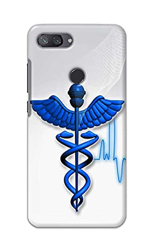 Image of Printed Hard Back Cover Case for Mi 8 Lite | Mi 8 Youth | Mi 8X Back Cover (Medical Doctor) -1803