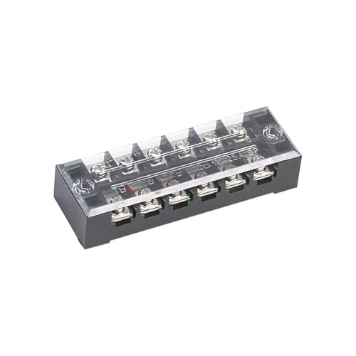 Bloques de terminales TB-1505 negro para organizar cables sueltos en instalaciones