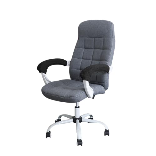 Image of FORCHEER Office Chair Armrest Cover Stretchable Water Resistant Spandex Stretch Jacquard Computer Office Chair Arm Pad Covers Chair Slipcover for Desk Chairs Arm 2P-Black