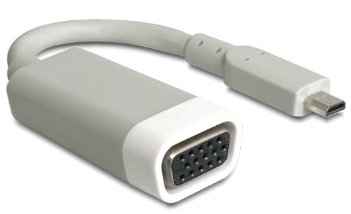 Preisvergleich Produktbild DELOCK Adapterkabel Micro HDMI-D St > VGA Buchse (screwless)