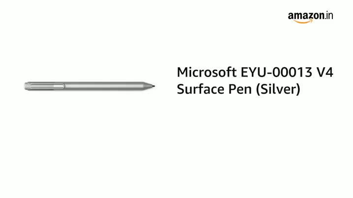 Amazon.in: Buy Microsoft EYU-00013 V4 Surface Pen (Silver) Online