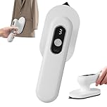 Mini Travel Steam Iron Cordless, 30S Fast Heat-up Steamer Clothing with 90° Rotatable Handle, Portable Handheld Clothes Steamer, for Travel, Home, Office