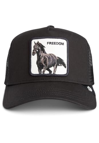 Goorin Bros. Trucker Freedom Horse Void Black - Gorra (talla única), color negro