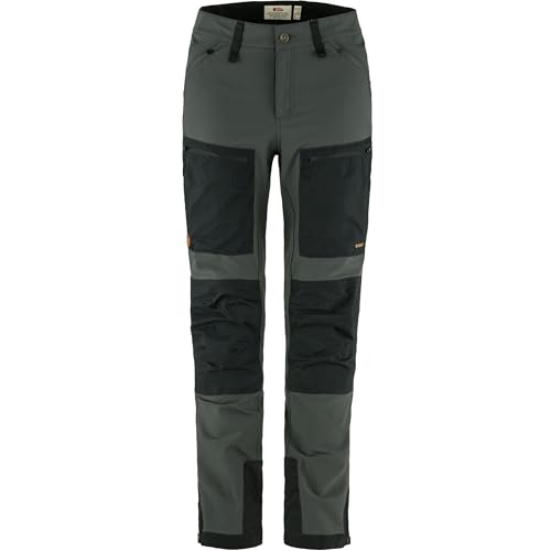 Fjällräven Damen Keb Agile Hose, Basalt/Iron Grey, 40/L