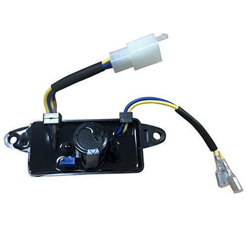 Nikou Generator Spannungsregler, 250V 220UF Automatischer Spannungsregler Regler Aggregat Controller Universal AVR Gleichrichter für 1-3KW Generator