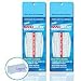 All-in-1 Hearing Aid Cleaning Kit (2 Pack) - Gentle and Effective Hearing Aid Cleaning Brush with Threader (40 Ready-to-Use Strands) w/Liberty Cleaning Cloth - Fine Instrument Cleaners by NanoClean