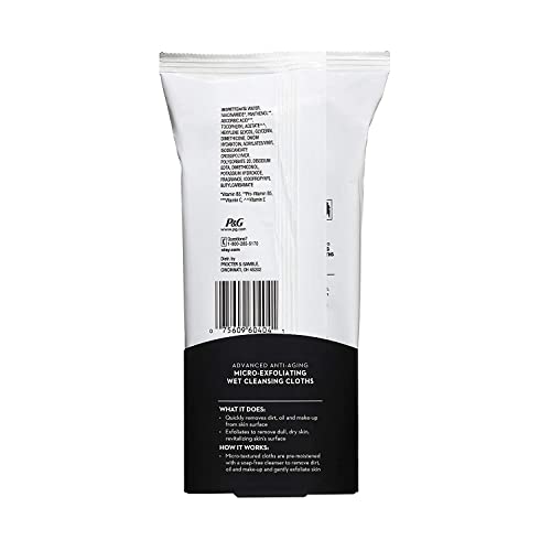OLAY Regenerist Advanced Anti-Aging Micro-Exfoliating Cleansing Cloths 30 Each (Pack of 4) image 3