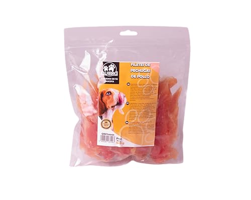 Quibropets Filets de Poulet - Friandises pour Chiens, récompenses Naturelles sans céréales, Snacks pour Animaux domestiques, friandises déshydratées, 545 g