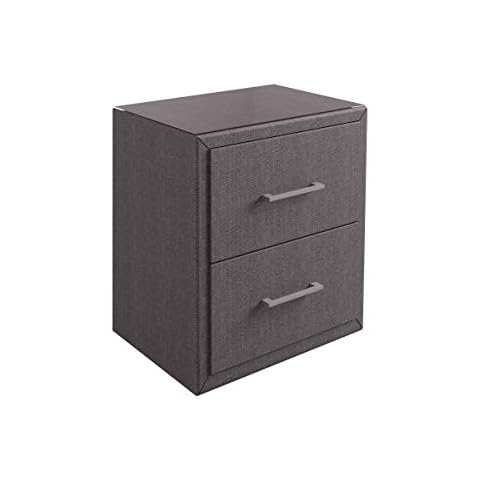 Möbelfreude Doluna Nachtkonsole Tablo Anthrazit Cover