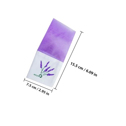 20 bolsas de saquitos de lavanda vacías ABOOFAN miniatura 2