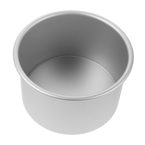 LALADEFIEE Molde Redondo de Aluminio con Desmontable para Hornear Pasteles Antiadherente y Resistente para Tartas y Postres