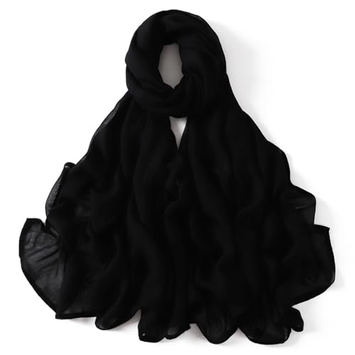 Viscose Hijab Scarf for Women Muslim Cotton Jersey Hijab Fashion Long Scarf Shawls2