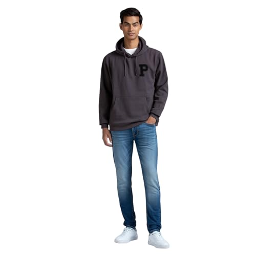 Image of Pepe Jeans Men's Regular Fit Jeans | Mid Rise | Chinox | Jeans for Man