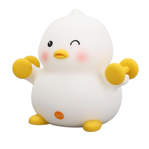 Lámpara de mesa de noche Duck recargable y regulable miniatura 4