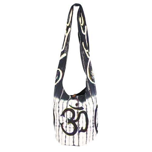 Image of Mandala Crafts Hippie Bag, Large Boho Hobo Purse for Women, Crossbody Shoulder Sling Bags for Indie Style Bohemian Accessory