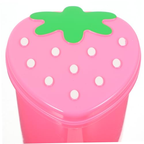 Caneca de basura de escritorio en forma de corazón, mini rosa miniatura 7