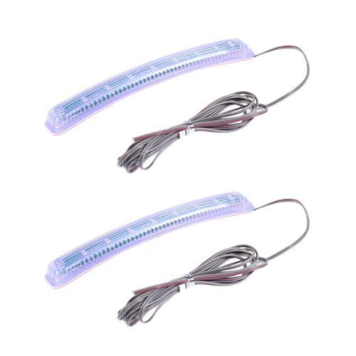 Luz LED para Espejo Lateral de Coche Intermitente Indicador de Dirección 9 LED de Plástico