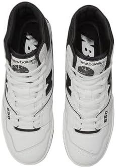 New Balance Men's 574 Rugged Sneaker, White Black, 13 - Image 4