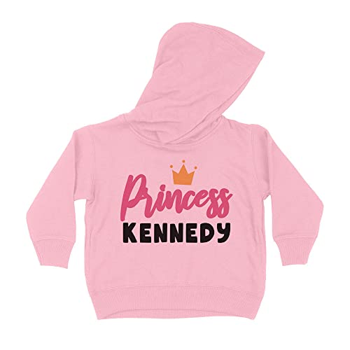 Princess Kennedy Kids Hoodie Sweatshirt Toddler 5T Light Pink