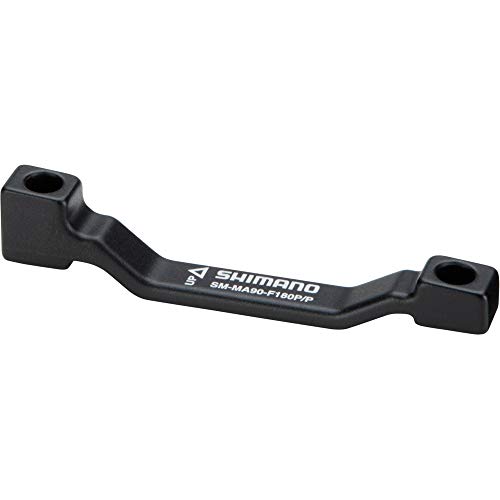 image for SHIMANO MA-90 Disc Brake Mounting Bracket (Black, 160-mm Post/is Rear)