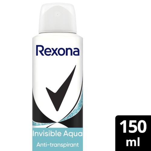 Rexona MotionSense Deo Spray Invisible Aqua Anti Transpirant mit 48 Stunden Schutz gegen Körpergeruch und Achselnässe 6x 150 ml – Ansicht 3