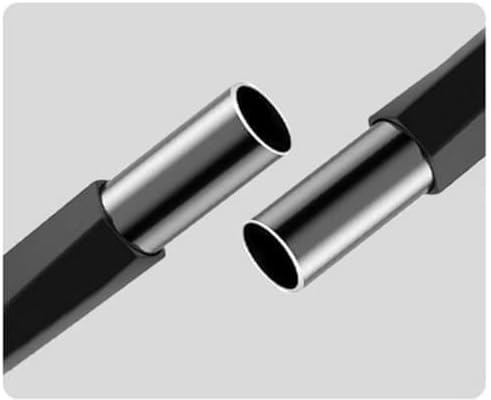 Decorative Metal Garden Arbor, Wedding Arch Arbour Party Ceremony Decoration Climbing Plant Support Trellis Galvanized Steel Pipe Plastic Coating Pergola Arch(Black,230X240cm)