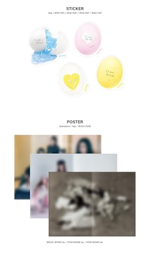 ILLIT 3er mini-álbum bomb Versión fotolibro aleatorio con contenido oficial K-Pop 5