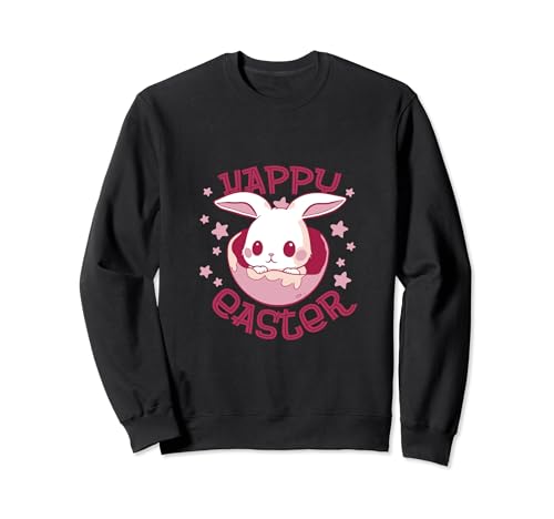 Happy Easter Adorable lapin lapin dans un œuf de Pâques Sweatshirt