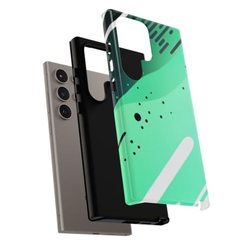 Coque résistante Samsung S24 Ultra géométrique brillante anti-chocs - 4