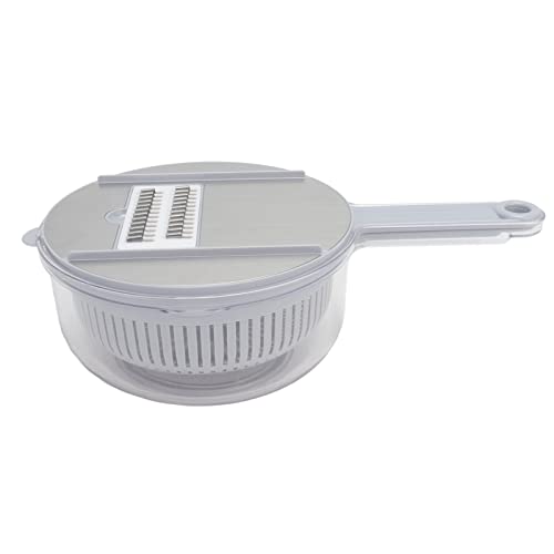 Rallador Versátil para Verduras y Queso LUCKDANO Gris miniatura 2