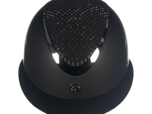 Casco de montar ajustable HKM Alarion Diamond contra impactos XS