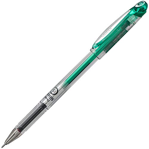 Pentel Arts Slicci 0.25 Mm Extra Fine Gel Pen, Green Ink, 1 Pack (Bg202Bpd) #TOP1
