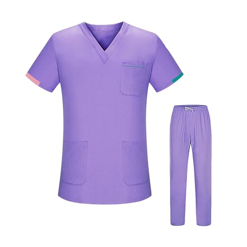 Tenues de travail confortables avec blouse et pantalon d'infirmière