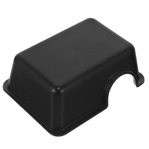 Alipis - Alipis Plastic Reptile Hideout Cave with Leopard Print, Medium Size Reptile Hiding Place for Lizards and