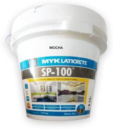 MYK LATICRETE SP-100 Stainfree Epoxy Grout for Floor & Wall (Mocha) 5kg (Hardener :350g Resin :900g & Filler 3.75g) (B0BN17DT5F) Amazon Price History, Amazon Price Tracker