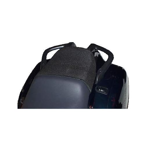 Cubierta TRIBOSEAT para Asiento Antideslizante Accesorio Personalizado Negro Compatible con Honda Deauville NT650V (1998-2005)