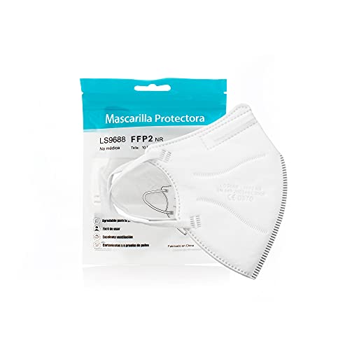 PAIDE P Mascarilla FFP2 Desechable, Talla Pequeña , 5 Capas, Homologadas CE Certificadas, Transpirables .Packs 20 Unidades. Colores y Dibujos.(C30) Cover