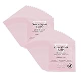 SweetSpot Labs On-The-Go pH Balanced Feminine Wipes, Cleanse & Refresh, Fragrance-Free, 30 Individually Wrapped Wipes