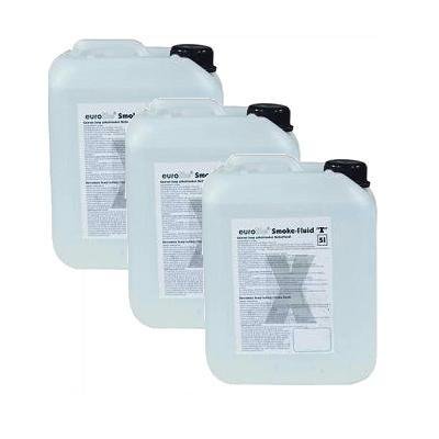 3er Set Eurolite Smoke Fluid X 5 L Nebelfluid
