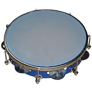 Hafsa international Tambourine/khanjari/dabli/dhbri Hand Percussion Musical Instrument