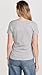 Vince Women's Essential V-Neck, H Grey, Small