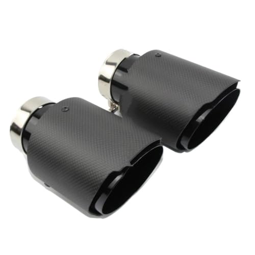 Queue gorge d'échappement pour E90 E46 voiture accessoire carbone noir - 5
