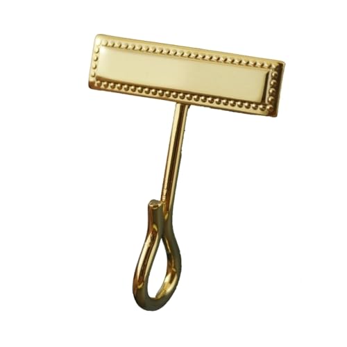 Hero's Pride Standard Issue Whistle Hook, Proffessional Use for Law Enforcement, Gold Plated