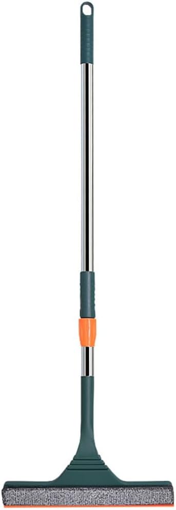 Household Double-Sided Stainless Steel Rod Glass Scraping Glass Wipe Bathroom Floor Window Glass Wiper