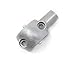 DP 0442-203 Master Cylinder Mirror Mount Bracket - Cast Aluminum Finish - Brake Clamp - Fits Kawasaki Suzuki