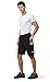 Ally Men's Mountain Bike Shorts 4D Padded Lightweight Loose-fit with Zipper Pockets for Biking Cycling Bicycle Riding Biker (Attached-pad GR Black, Medium)