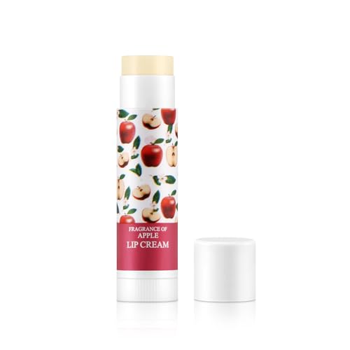 Boobeen Bálsamo Labial de Frutas en Barra, Bálsamo Labial Reparador para Labios Secos y Agrietados, Bálsamo Labial Hidratante para Hombres y Mujeres